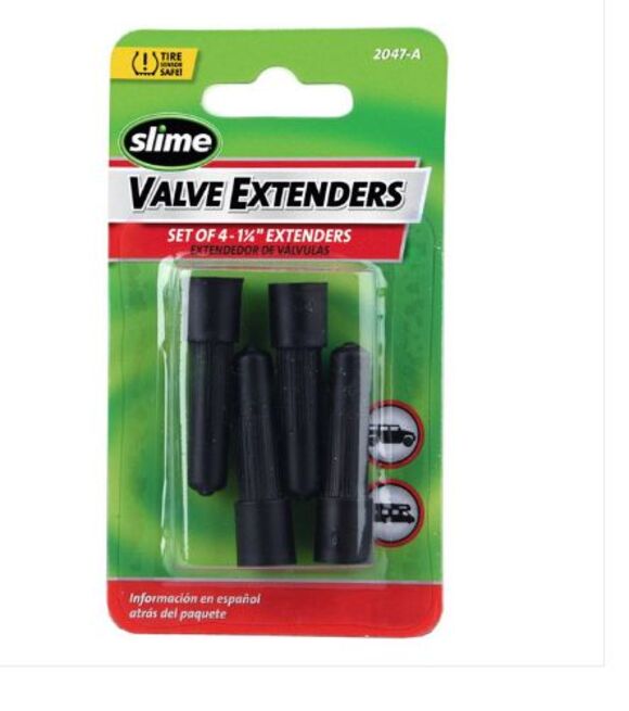 Slime Other - 2x Slime Valve Extenders 1.25" Plastic Tire Rim Accessories 2047-A Fast Ship